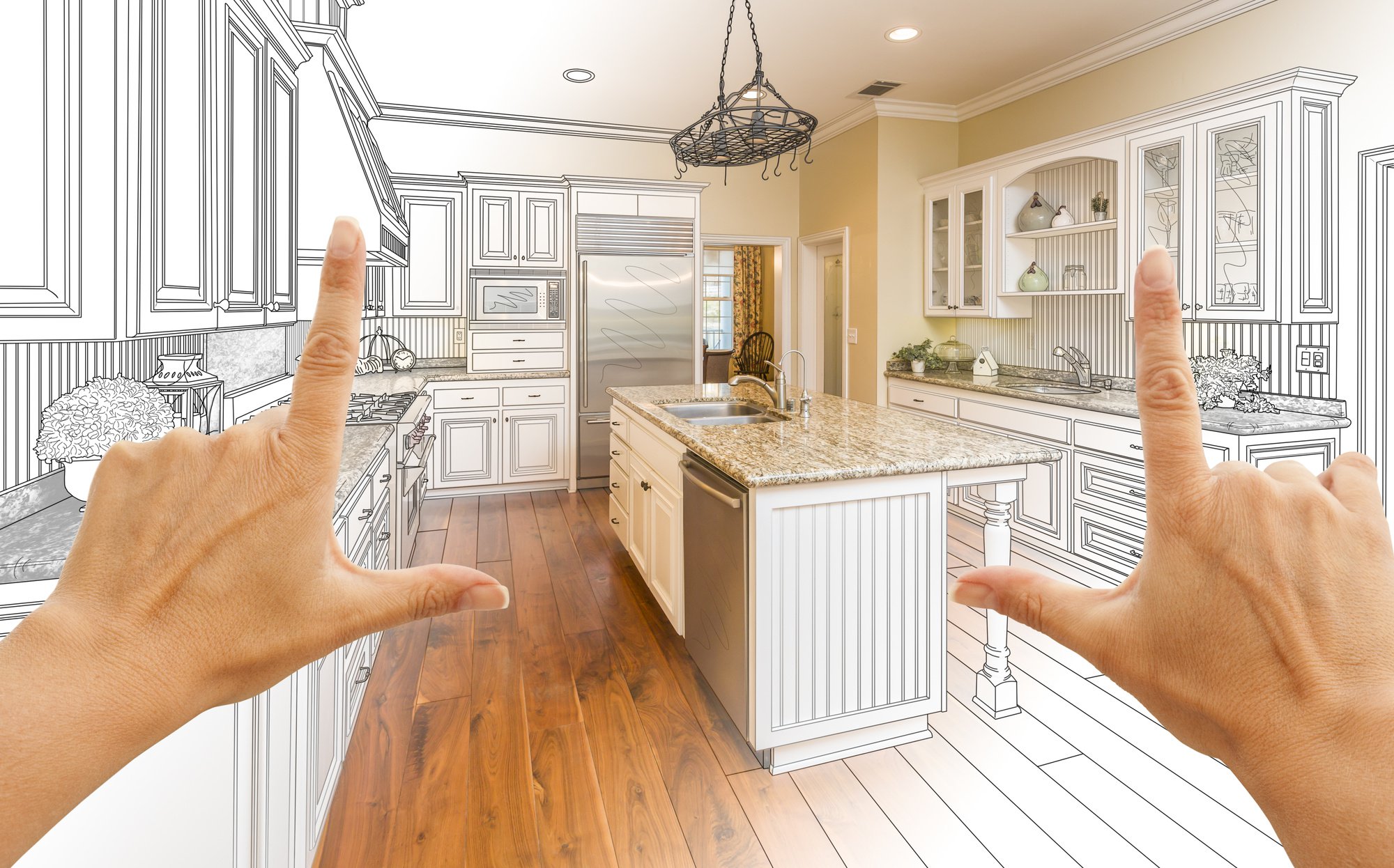 interior design rearrange kitchen renovation